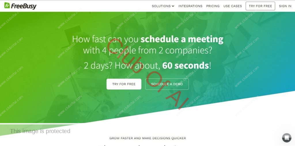 FreeBusy : Improve Your Time Management